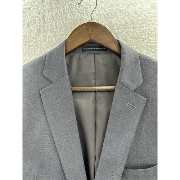 Perry Ellis Mens Slim-Fit Comfort Stretch Suit Jacket 42S - Picture 4 of 8